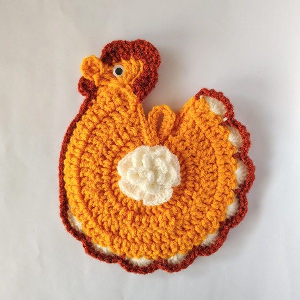 Producto - Agarradera cocina gallinita tejida crochet