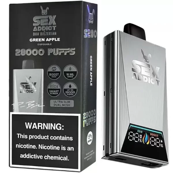 Producto - (PODS DESCARTABLES) SEX ADDICT SILVER S280 - GREEN APPLE