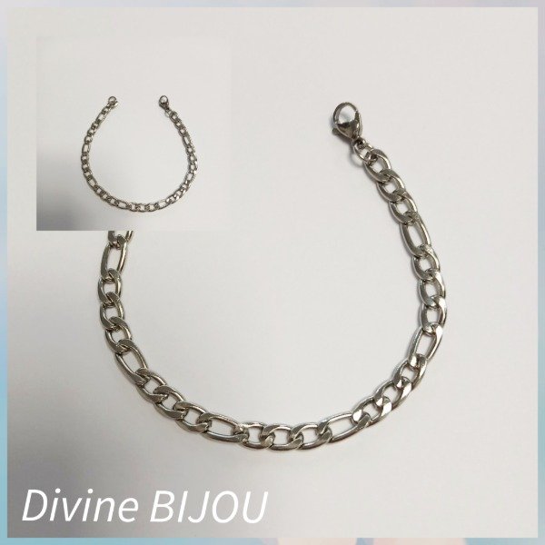 Producto - Pulsera  chata unisex acero