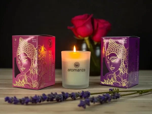 Producto - Vela Aromatica Aromanza Premium