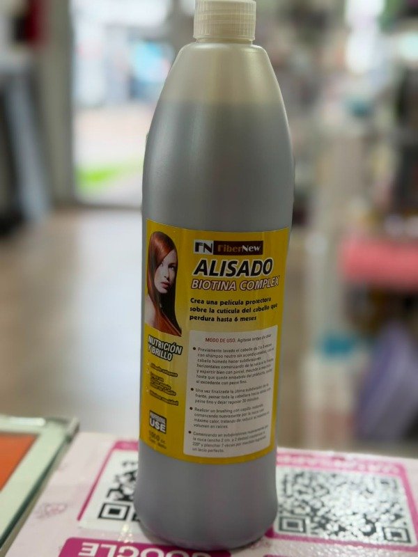 Producto - ALISADO BIOTINA  FIBER NEW 1l