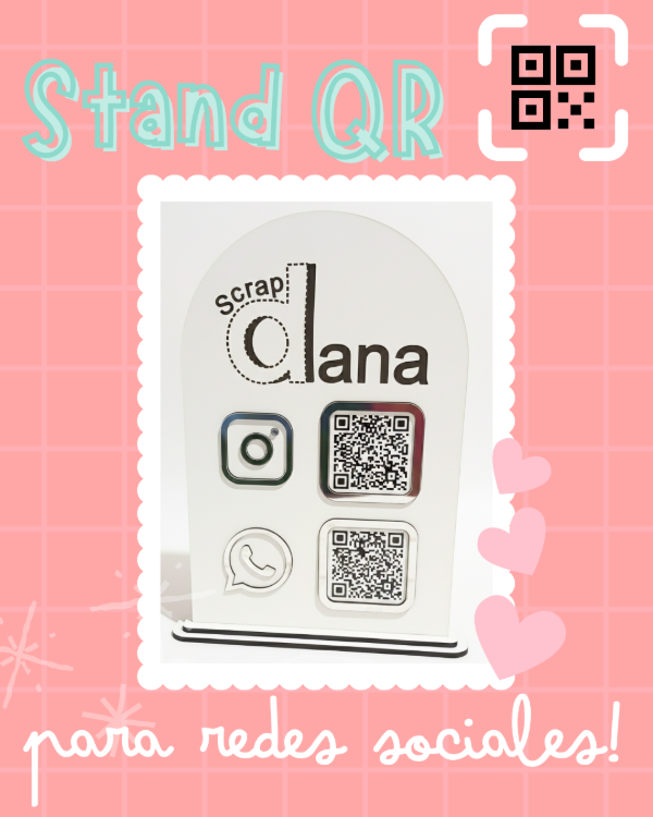 Producto - Stand QR Whatsapp y Redes - 0