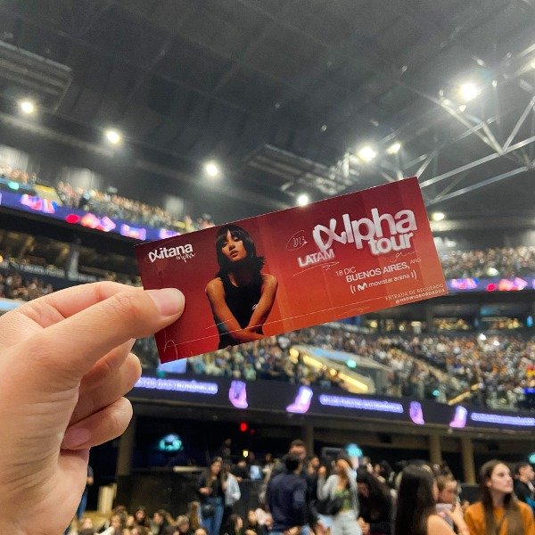 Entradas De Recuerdo F SICAS Aitana ALPHA TOUR Hedwigbordados