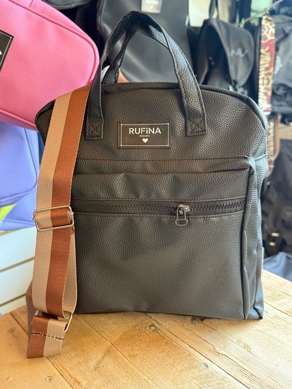 Producto - Mochi Sofía tira rayada marrón