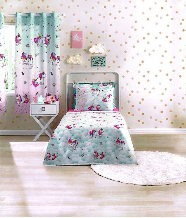 Producto - Sabana Fantasia Infantil 1 1/2p 100 algodon