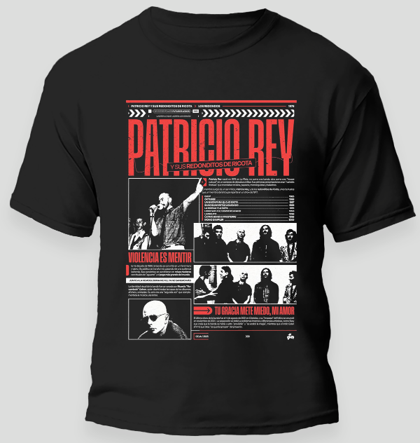 Producto - Remera Patricio Rey y sus Redonditos