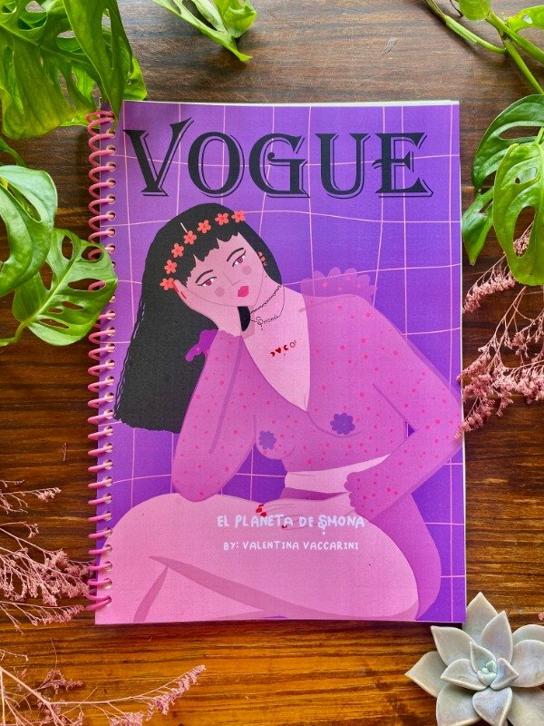 Producto - Cuaderno A4 Pentagramado, hoja ecológica : "Vogue"