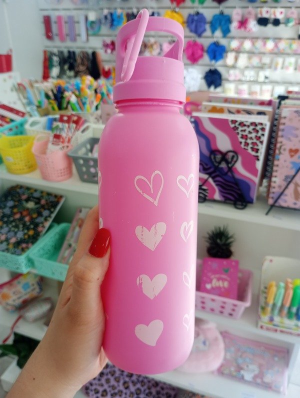 Producto - Botella Rosa Corazón