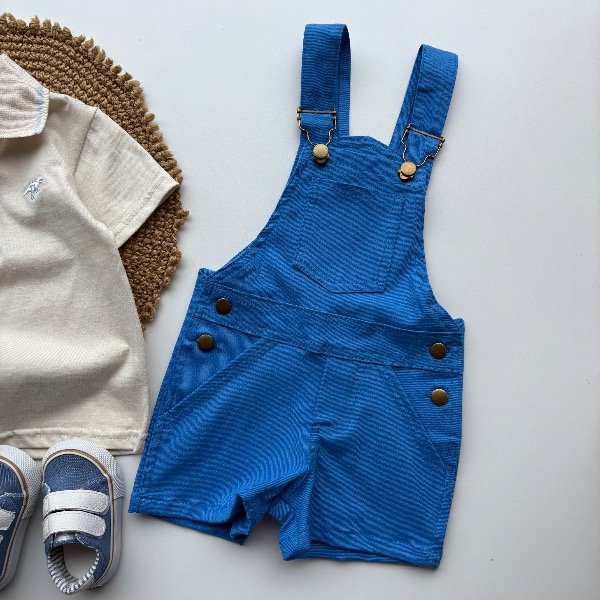 Producto - Jardinero Azul unisex talles hasta 4 años - 0