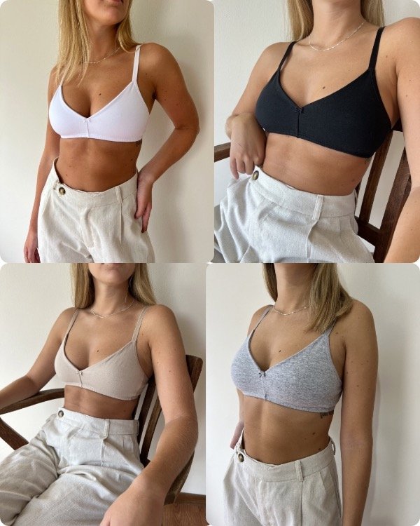 Producto - Combo x2 corpiño Emma algodón