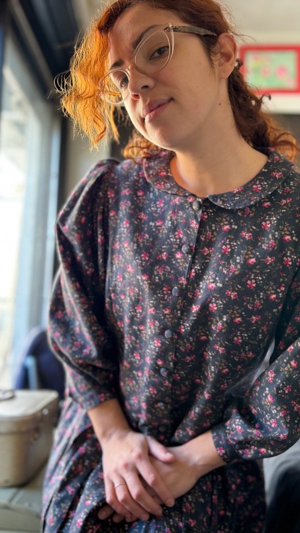 Producto - Vestido flores 80s