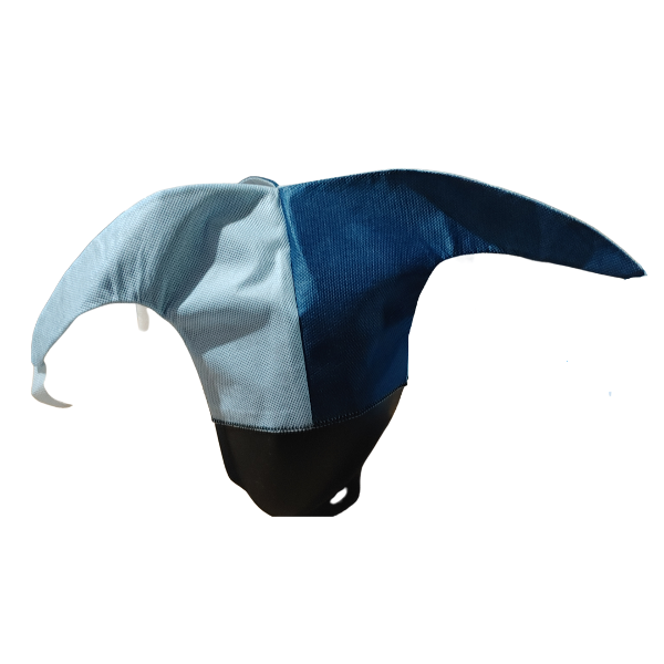 Producto - Gorro Arlequin De Tres Puntas En Friselina Cotillon - 5
