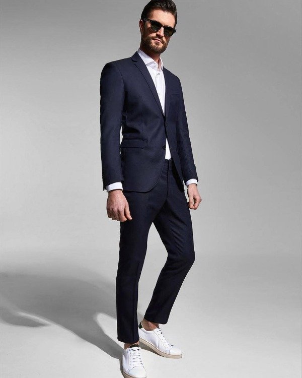 Producto - SACO LANA FRIA AZUL