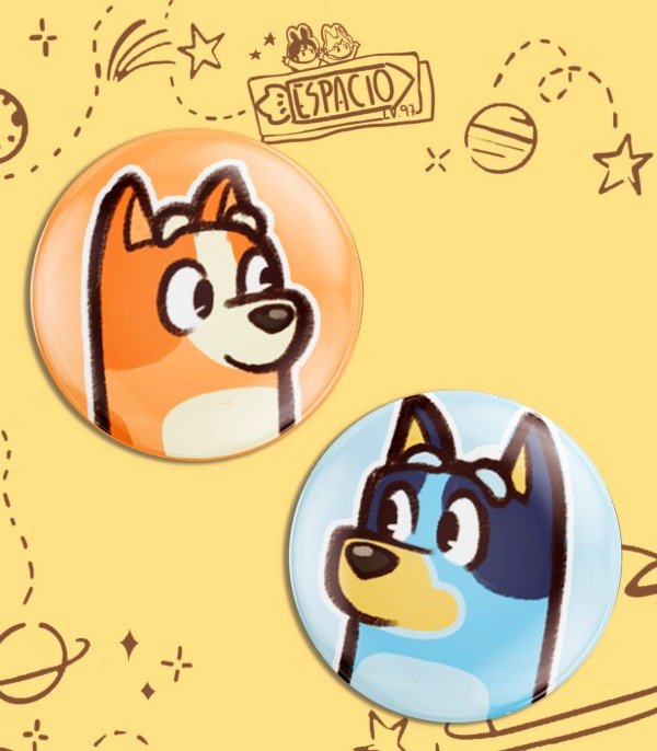 Producto - Pines Bluey y Bingo