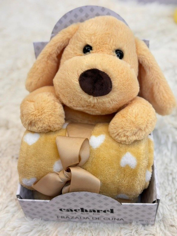 Producto - Peluche 25cm mas manta funcional cajita