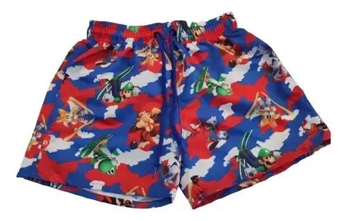 Producto - Short De Baño Sonic Y Mario Niños Traje De Baño Infantil (SONICSHBÑ2)