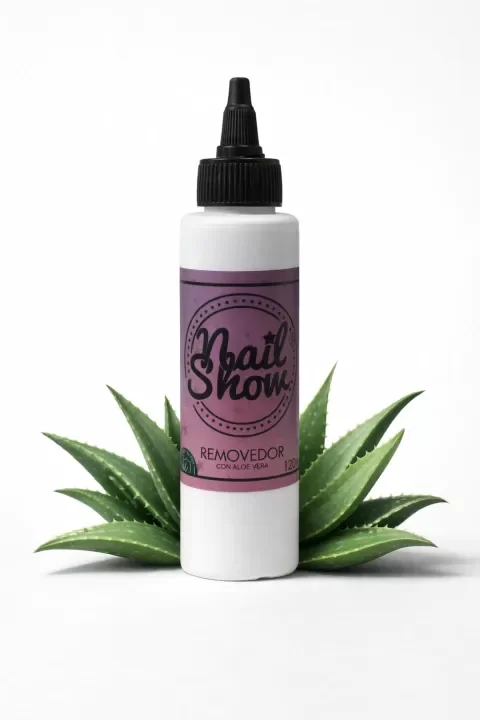 Producto - REMOVEDOR 120ML NAIL SHOW CON ALOE VERA
