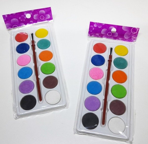 Producto - Acuarela x12colores blíster blanco