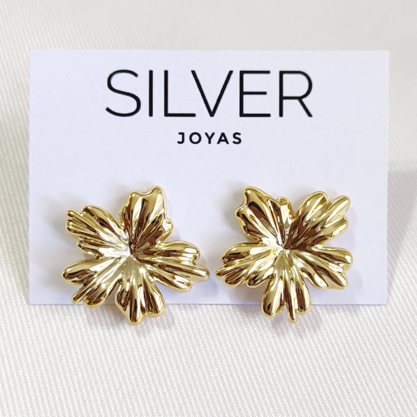 Producto - Aros Pasantes Flor F