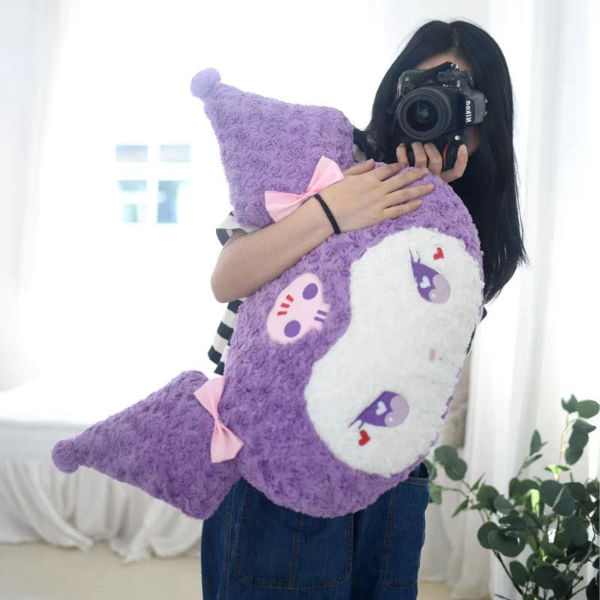Producto - Almohadon Kuromi lila