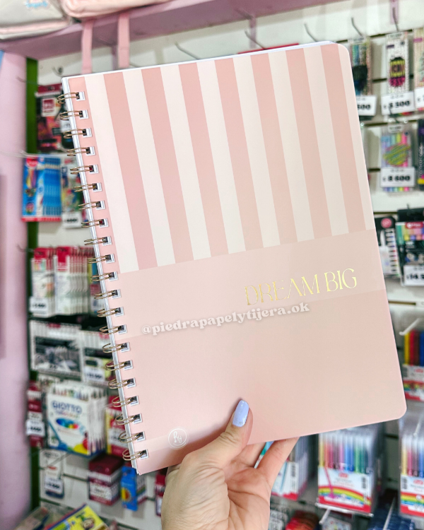 Producto - Cuaderno semirigido Dream big