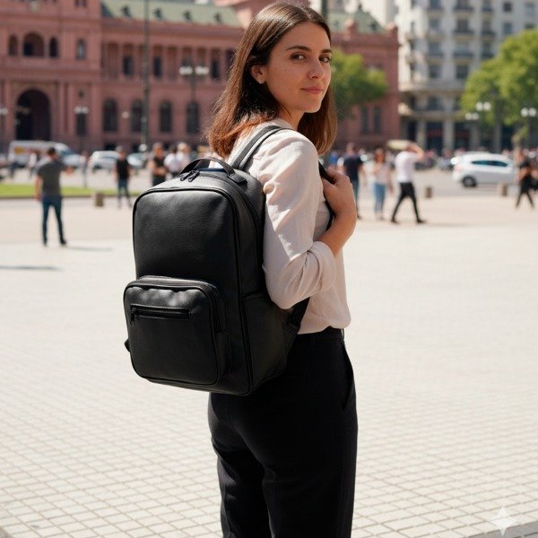 Producto - Mochila eco cuero Unisex - 2