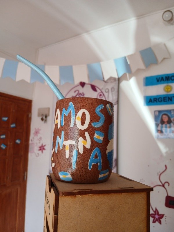 Producto - Mate "VAMOS ARGENTINA" - 4