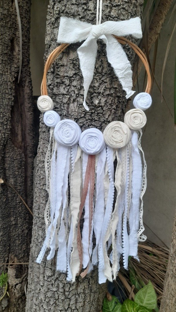 Producto - Corona decorativa Blanca