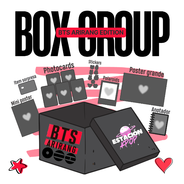 Producto - BOX LIMITADA ARIRANG BTS