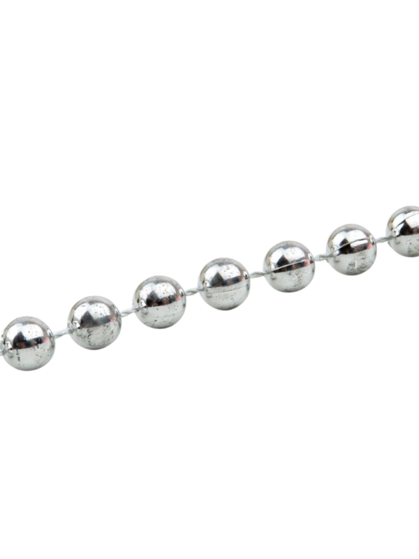 Producto - TIRA DE PERLAS PLATEADAS 6MM X METRO - 1