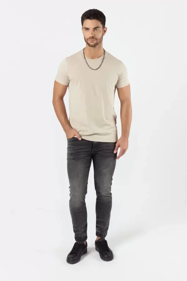 Producto - Jean Regular Trigono Gris Medio Tascani - 1