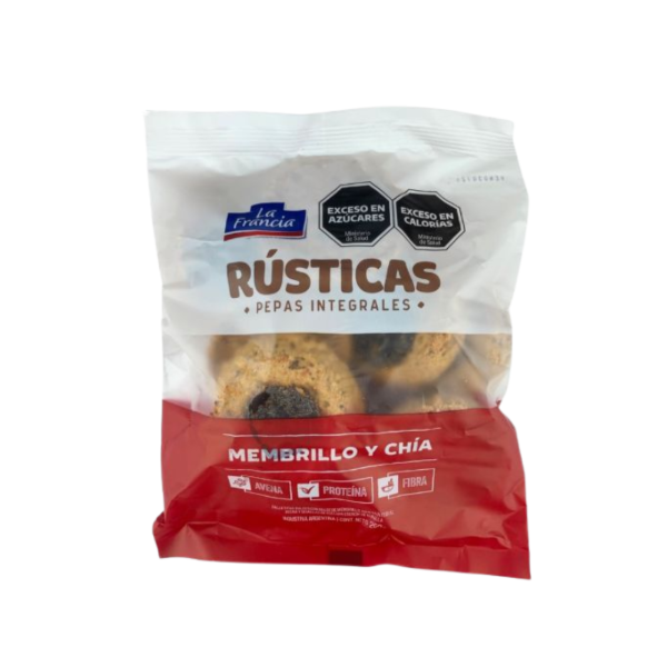 Producto - Pepas Rusticas membrillo y chía La Francia