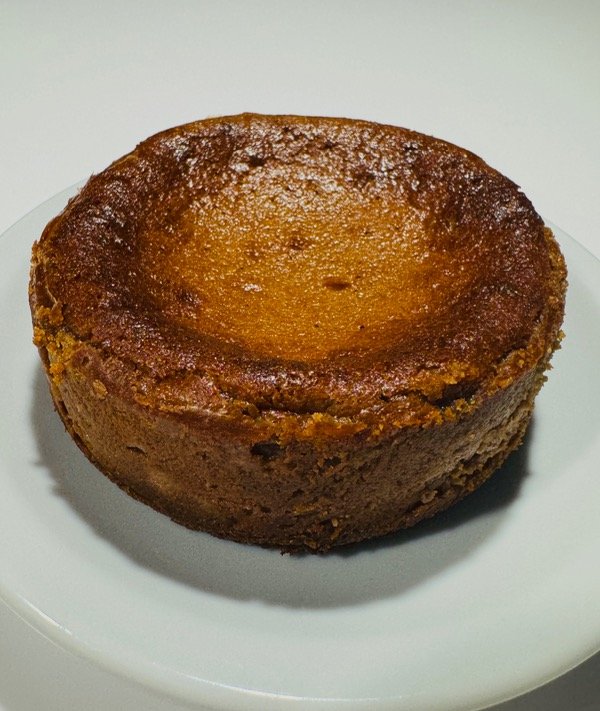 Producto - Tarta vasca de nutella tamaño chico