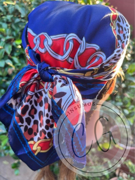 Producto - Pañuelo Sedificado Azul CHICO