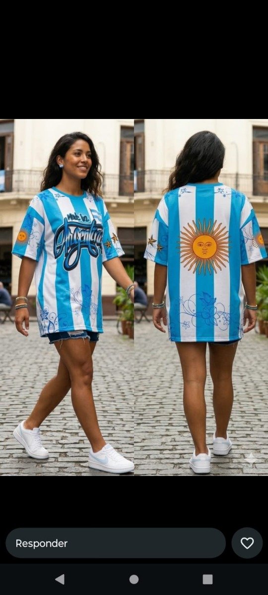 Producto - Remerones 3 selección argentina