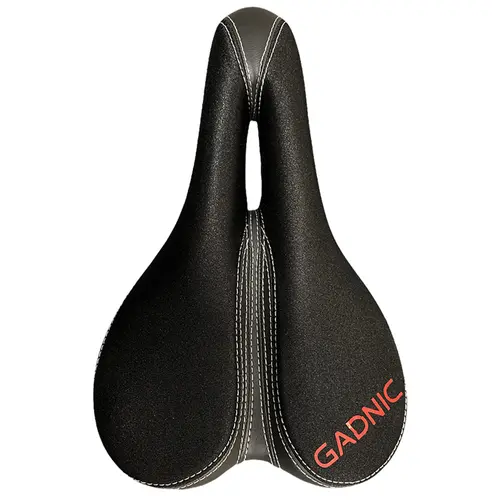 Producto - Asiento de bicicleta universal -gel antiprostatitis -black -Gadnic Simple