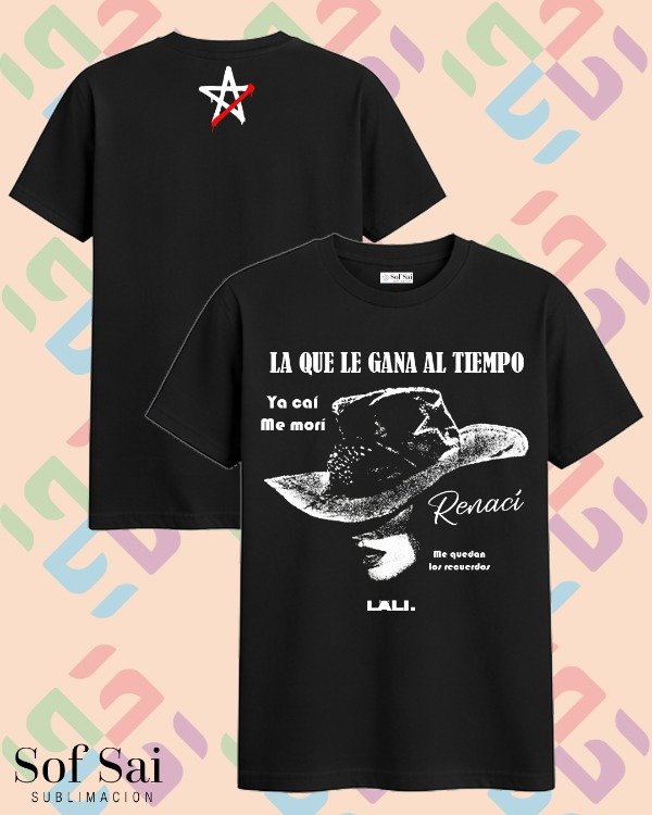 Remera lali sombrero