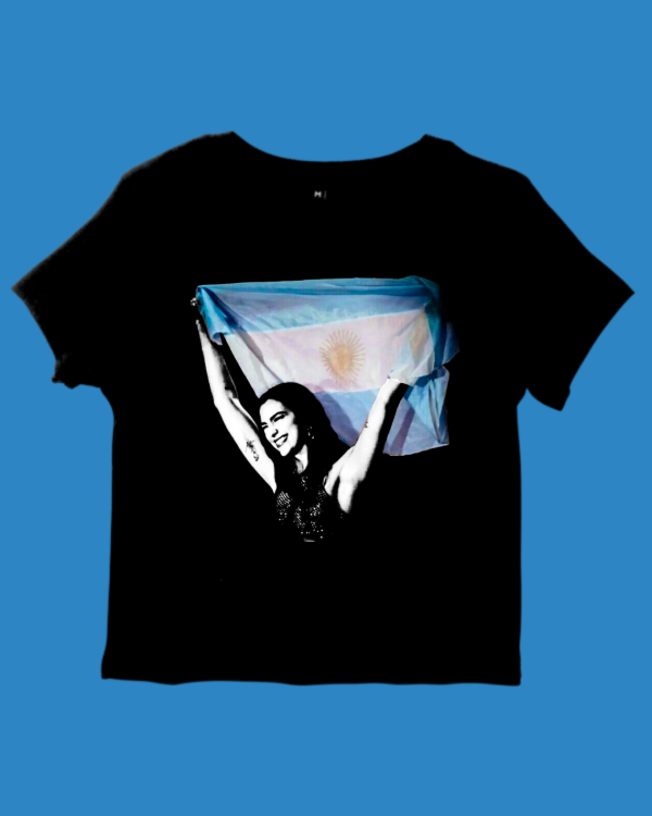 Producto - Baby Tee Dua Argentina - Dua Lipa