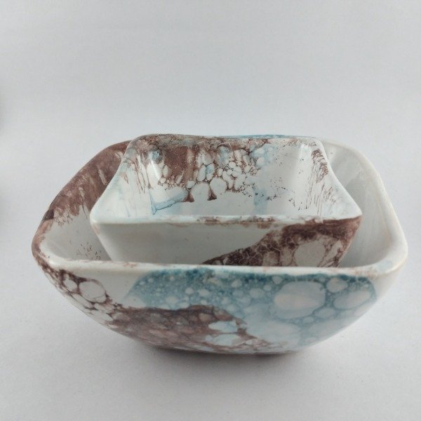 Producto - Cazuela cuadrada grande Línea Cielo y tierra - 2
