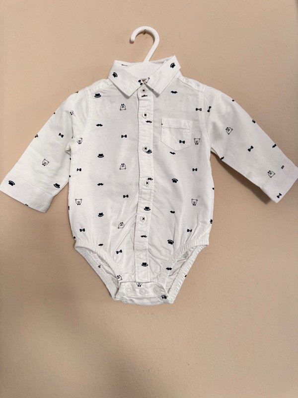 Producto - Body camisa CARTERS 6 meses cge05