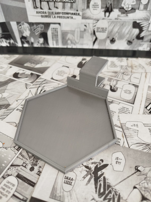 Producto - EXHIBIDOR DE FIGURAS HEXAGONAL
