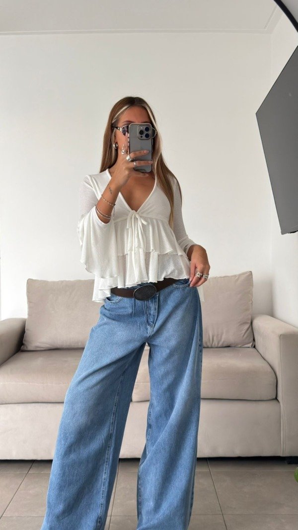Producto - BLUSA VALENCIA BLANCA