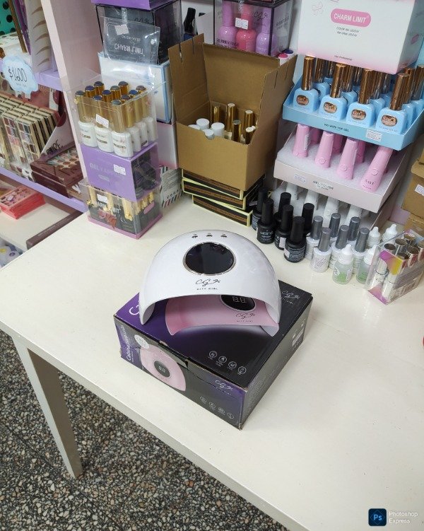 Producto - Cabina para uñas city girl 12 leds