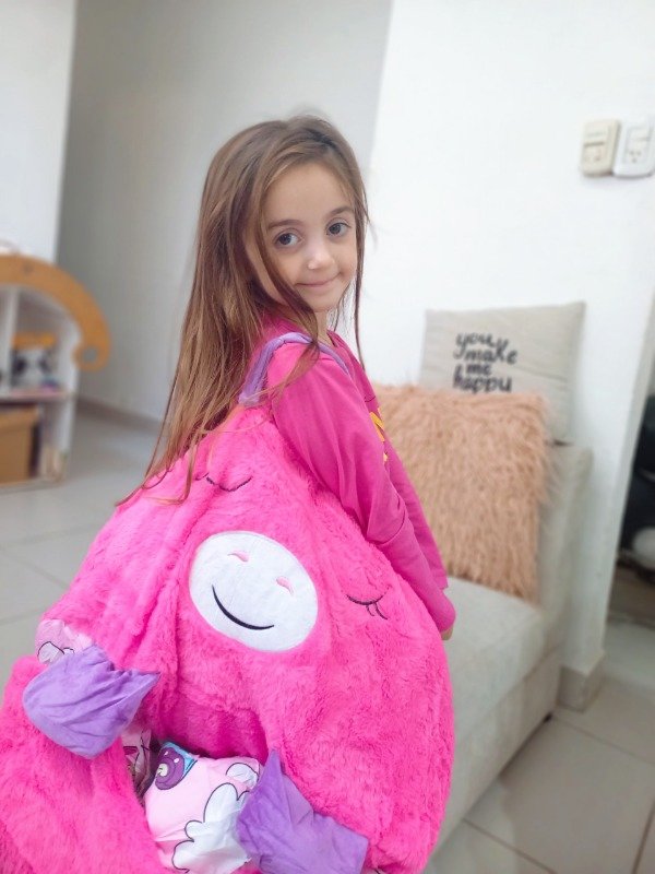 Producto - Bolsa de dormir Unicornio fucsia - 0
