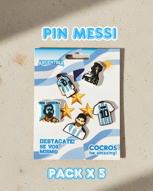 Producto - PIN MESSI X 5