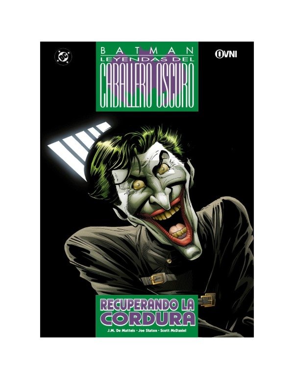 Producto - BATMAN - RECUPERANDO LA CORDURA