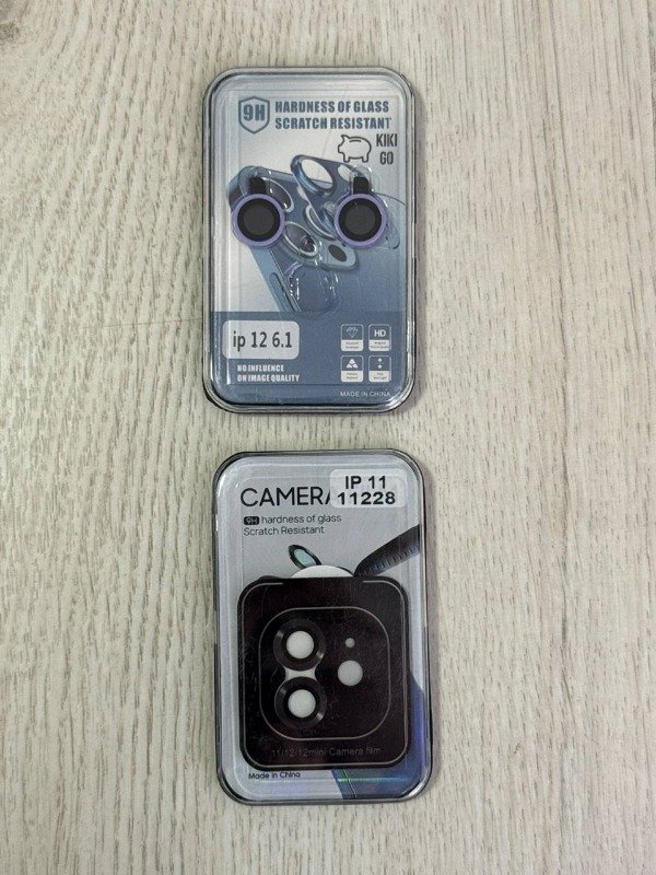 Producto - VIDRIO DE CÁMARA METALIZADO PARA IPHONE 11 / 12 / 12 MINI