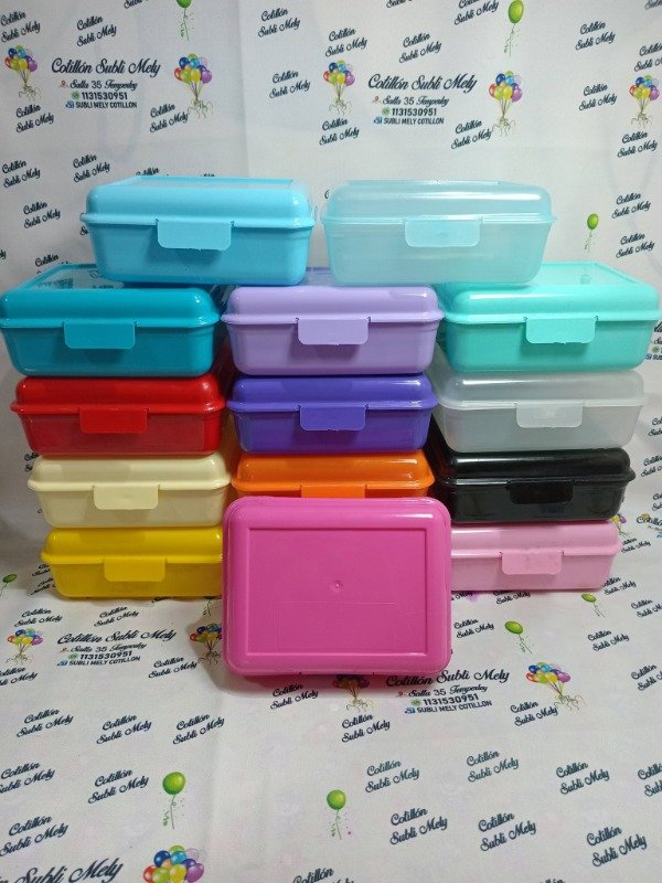 Producto - TUPPER PLASTICO RECTANGULAR LISO