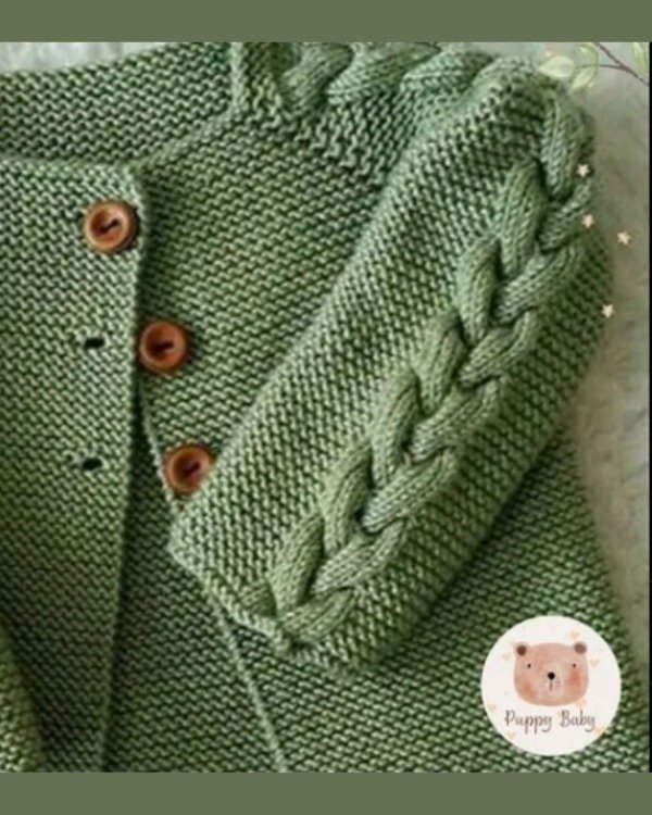Producto - Saquito Trenzas - Talle 2-3 años