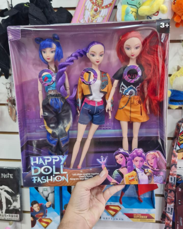 Producto - GUERRERAS KPOP - SET MUÑECAS DEMON HUNTERS CON CANCIÓN GOLDEN